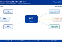 What is the role of the NEF in 5G SA and what does CAMARA change?