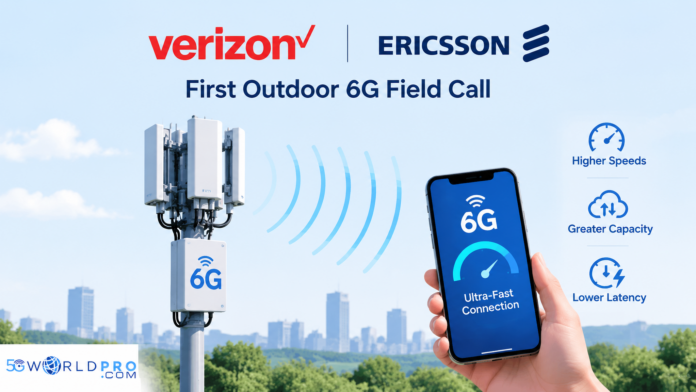 Interior - Verizon Ericsson First Outdoor 6G Field Call Verizon Ericsson First Outdoor